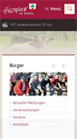 Mobile Screenshot of hilzingen.de